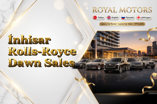 İnhisar Rolls-Royce Dawn Sales