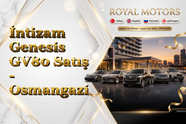 İntizam Genesis GV80 Satış - Osmangazi