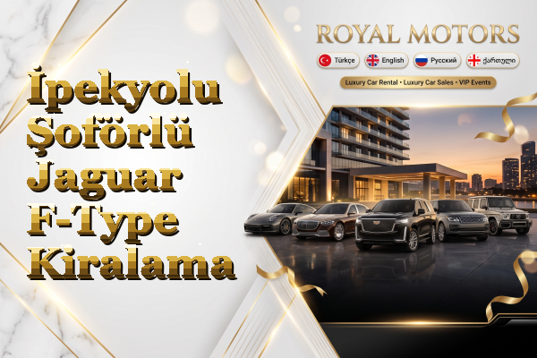 İpekyolu Şoförlü Jaguar F-Type Kiralama