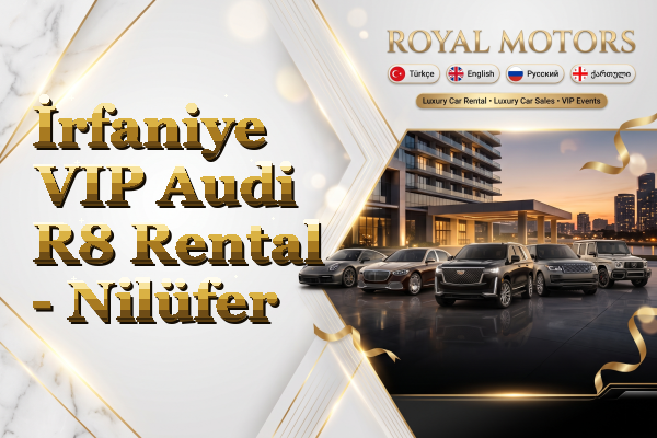 İrfaniye VIP Audi R8 Rental - Nilüfer