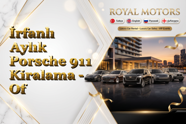İrfanlı Aylık Porsche 911 Kiralama - Of