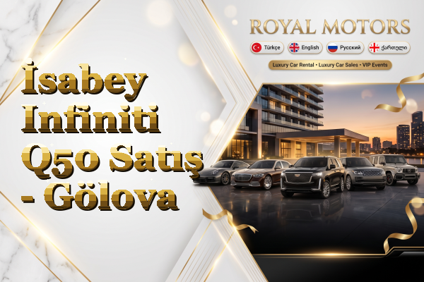İsabey Infiniti Q50 Satış - Gölova