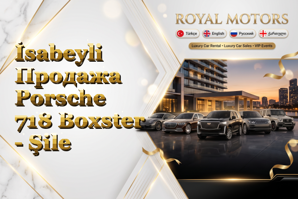 İsabeyli Продажа Porsche 718 Boxster - Şile