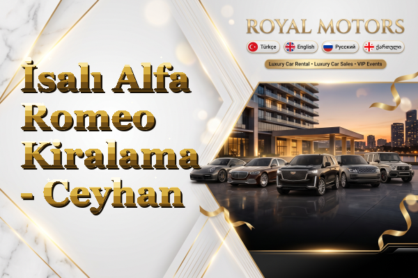 İsalı Alfa Romeo Kiralama - Ceyhan