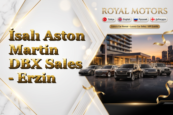 İsalı Aston Martin DBX Sales - Erzin