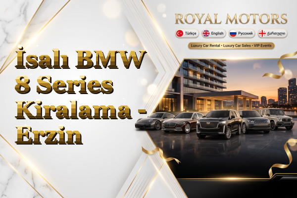 İsalı BMW 8 Series Kiralama - Erzin