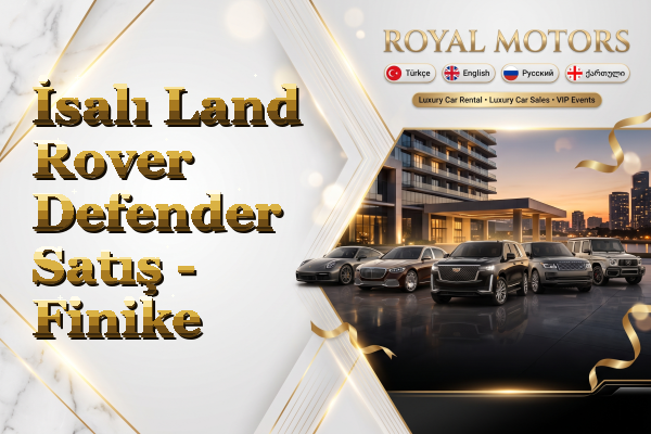 İsalı Land Rover Defender Satış - Finike