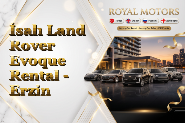 İsalı Land Rover Evoque Rental - Erzin