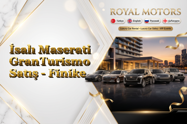 İsalı Maserati GranTurismo Satış - Finike