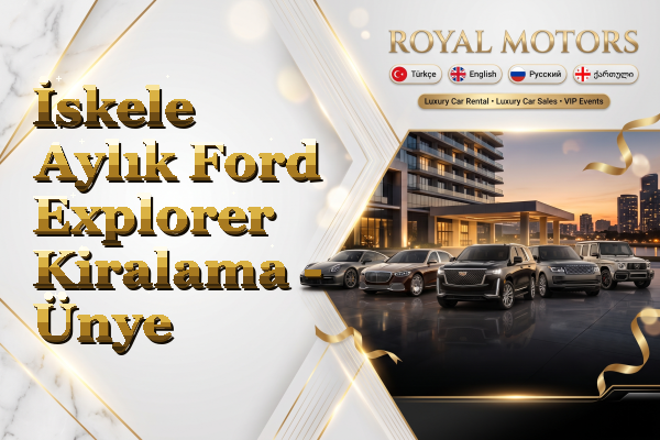 İskele Aylık Ford Explorer Kiralama - Ünye