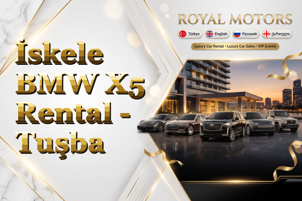 İskele BMW X5 Rental - Tuşba