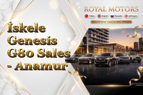 İskele Genesis G80 Sales - Anamur