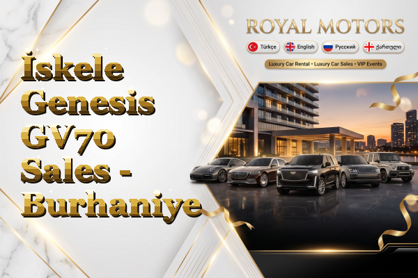 İskele Genesis GV70 Sales - Burhaniye