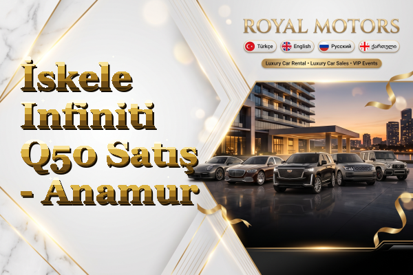 İskele Infiniti Q50 Satış - Anamur