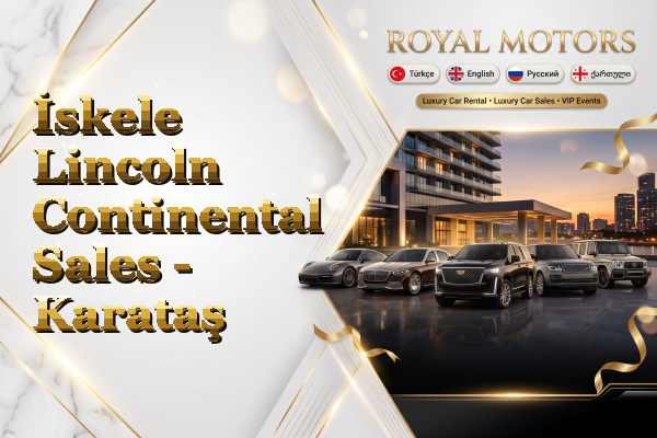 İskele Lincoln Continental Sales - Karataş