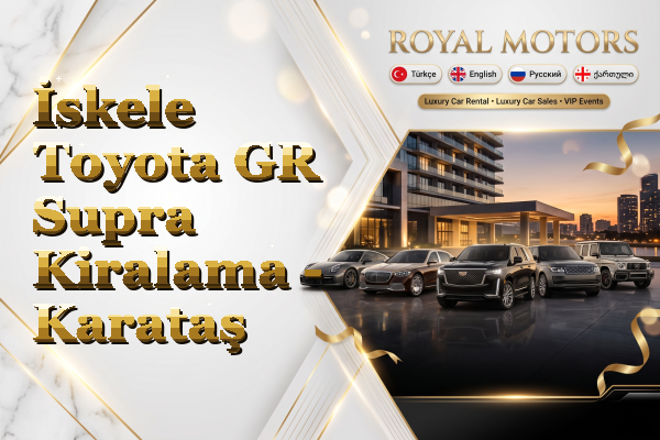 İskele Toyota GR Supra Kiralama - Karataş