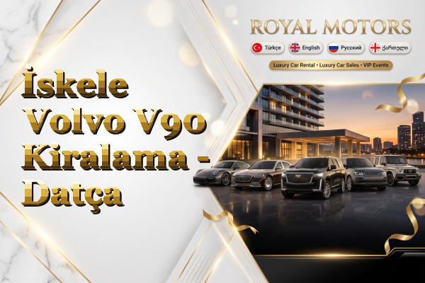 İskele Volvo V90 Kiralama - Datça