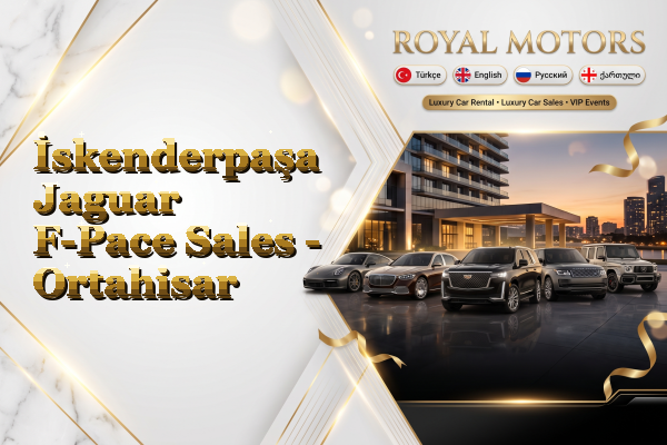 İskenderpaşa Jaguar F-Pace Sales - Ortahisar