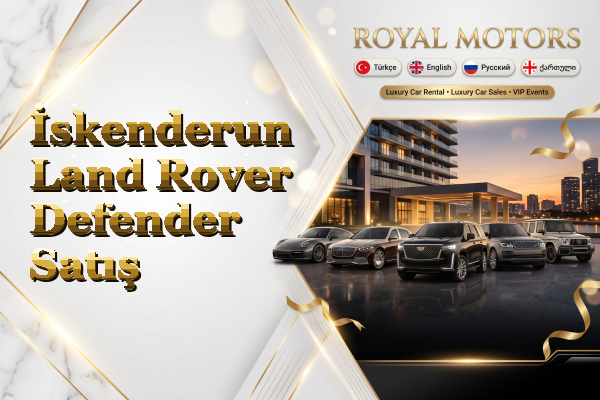 İskenderun Land Rover Defender Satış