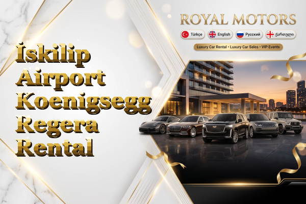 İskilip Airport Koenigsegg Regera Rental