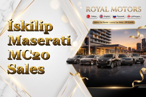 İskilip Maserati MC20 Sales