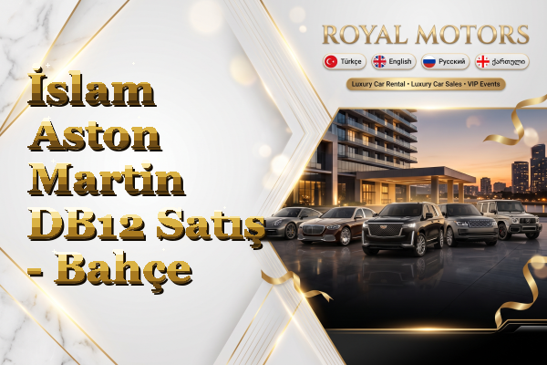 İslam Aston Martin DB12 Satış - Bahçe