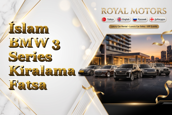 İslam BMW 3 Series Kiralama - Fatsa