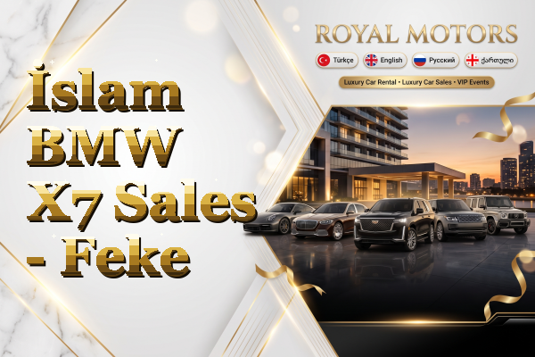 İslam BMW X7 Sales - Feke