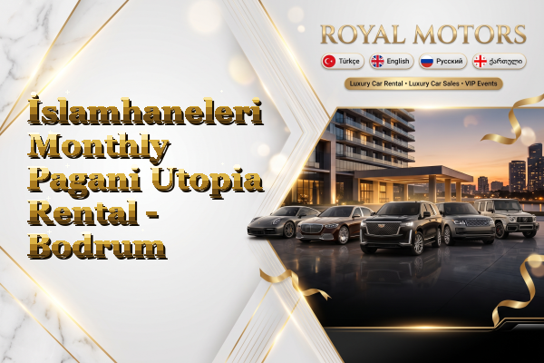 İslamhaneleri Monthly Pagani Utopia Rental - Bodrum