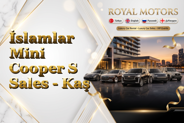 İslamlar Mini Cooper S Sales - Kaş