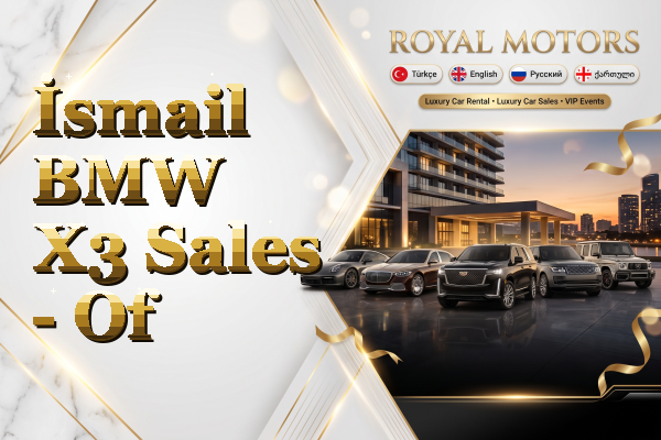 İsmail BMW X3 Sales - Of