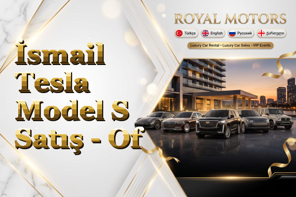 İsmail Tesla Model S Satış - Of