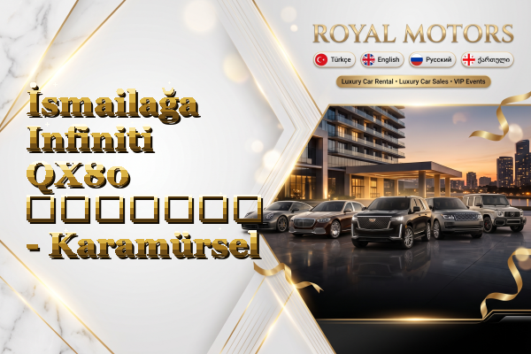 İsmailağa Infiniti QX80 გაყიდვა - Karamürsel