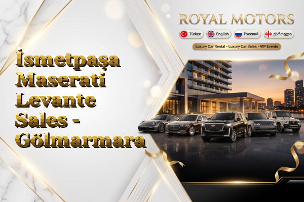 İsmetpaşa Maserati Levante Sales - Gölmarmara