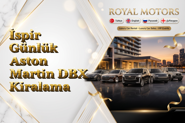 İspir Günlük Aston Martin DBX Kiralama