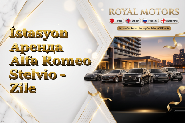 İstasyon Аренда Alfa Romeo Stelvio - Zile