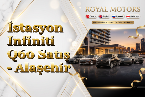 İstasyon Infiniti Q60 Satış - Alaşehir