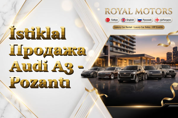 İstiklal Продажа Audi A3 - Pozantı
