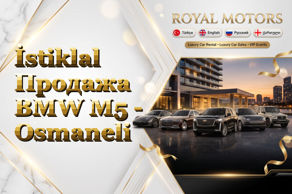 İstiklal Продажа BMW M5 - Osmaneli