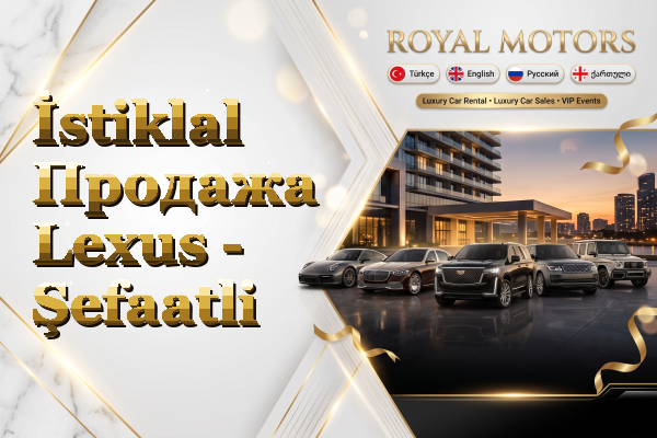İstiklal Продажа Lexus - Şefaatli