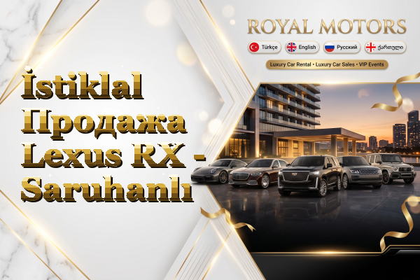 İstiklal Продажа Lexus RX - Saruhanlı