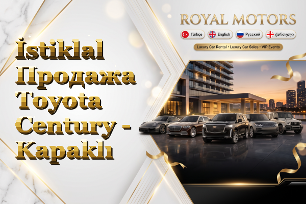 İstiklal Продажа Toyota Century - Kapaklı