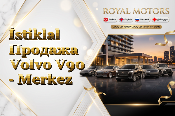 İstiklal Продажа Volvo V90 - Merkez