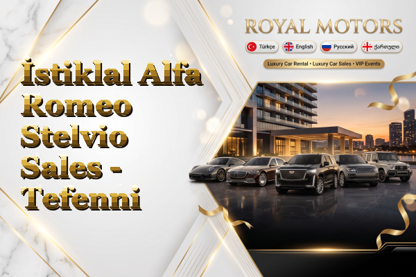 İstiklal Alfa Romeo Stelvio Sales - Tefenni