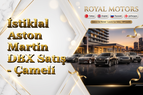 İstiklal Aston Martin DBX Satış - Çameli
