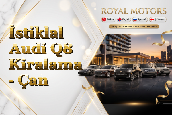 İstiklal Audi Q8 Kiralama - Çan