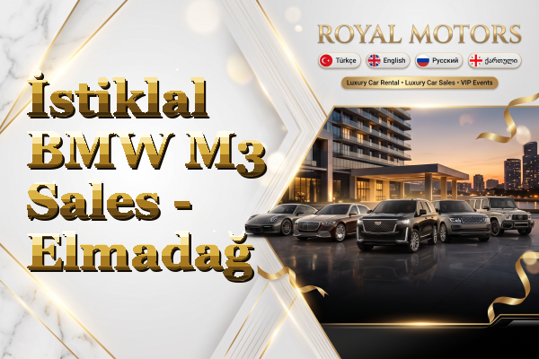 İstiklal BMW M3 Sales - Elmadağ