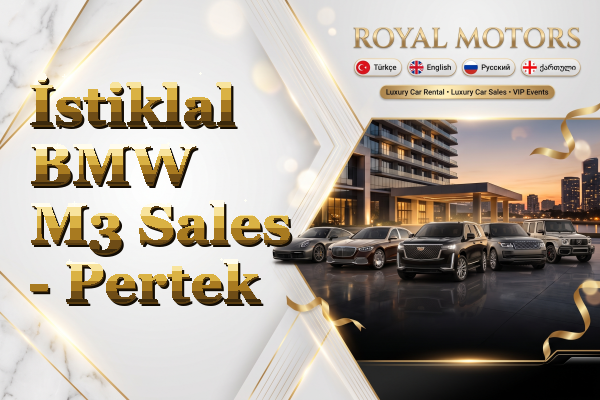 İstiklal BMW M3 Sales - Pertek