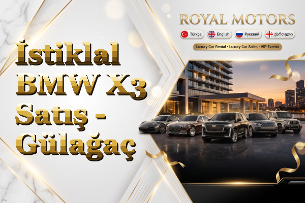 İstiklal BMW X3 Satış - Gülağaç