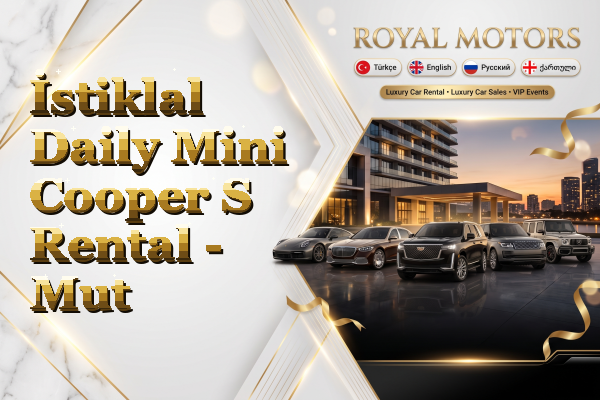 İstiklal Daily Mini Cooper S Rental - Mut